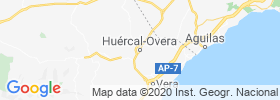 Huercal Overa map
